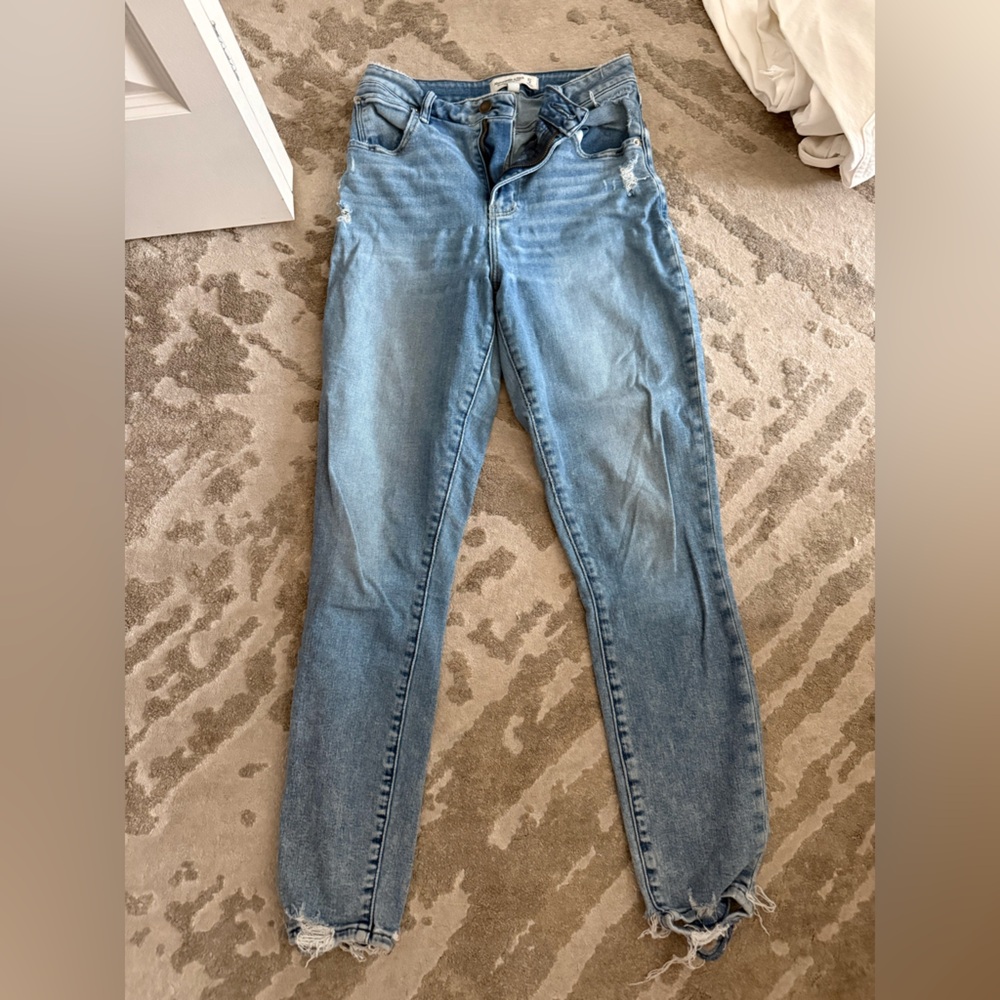 Abercrombie & Fitch Light Blue Denim Jeans